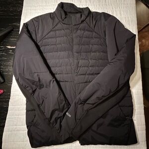 lululemon Men’s Down For It All  Puffer Jacket Black size L